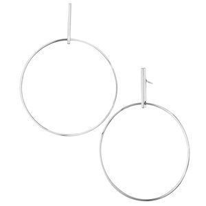 [nwt] SAVVY CIE Drop Circle Earrings